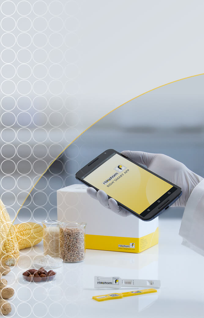 RIDA®SMART APP: Mycotoxin analysis with your smartphone